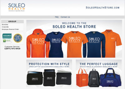 Soleo health online store