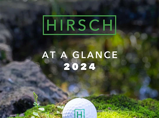 Hirsch At a Glance 2024 catalog