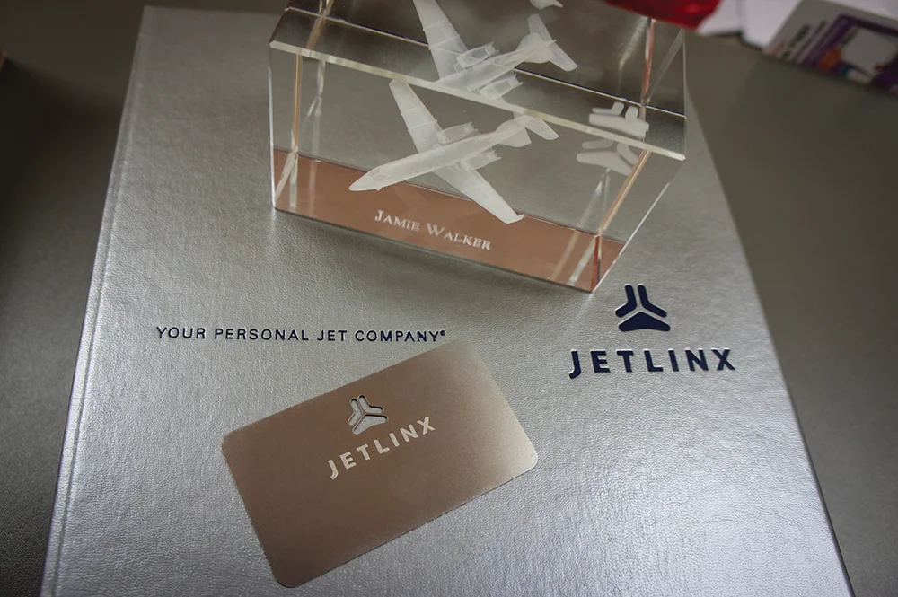 Jetlinx Kit with Metal Card and Crystal Jet