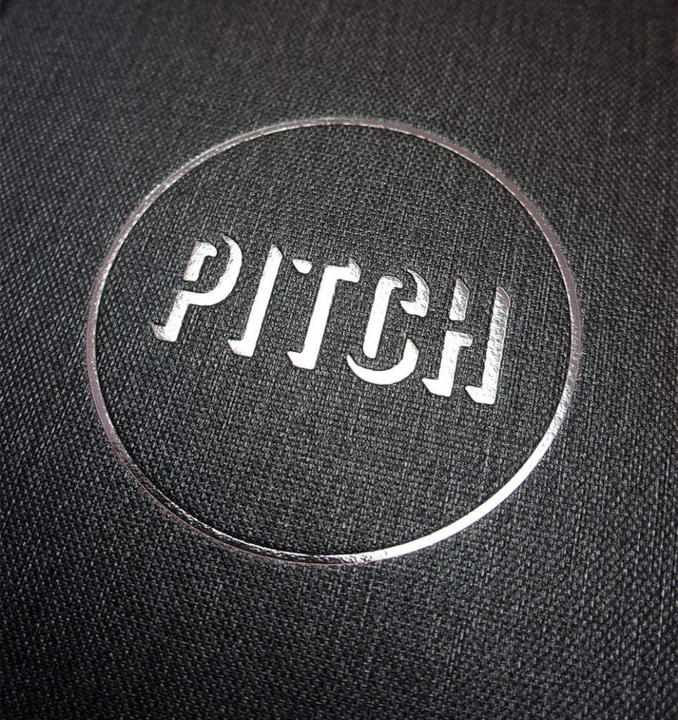 Pitch Foil Embossed Journal